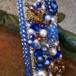 Stunning Blue, Vintage Iphone 4/4s Cover